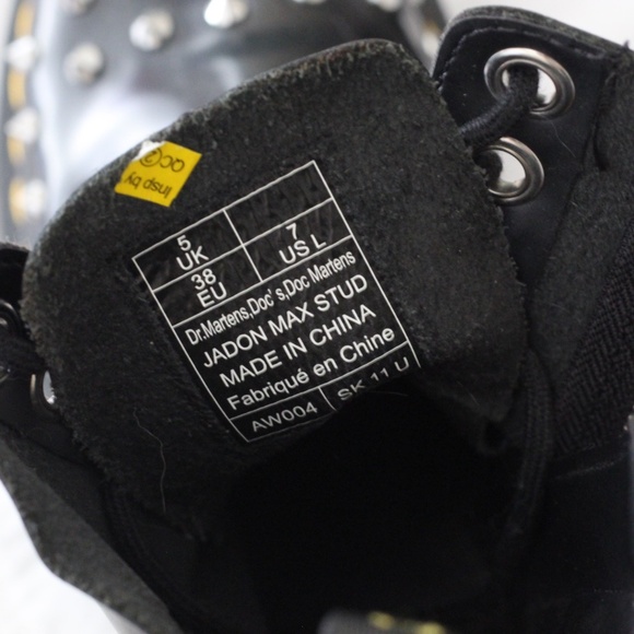 Dr. Martens Jadon Max Studded Boots | US Size 7 | w/o Box - Picture 6 of 6